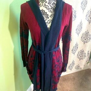 Forever 21 NWT Burgundy and Navy Wrap